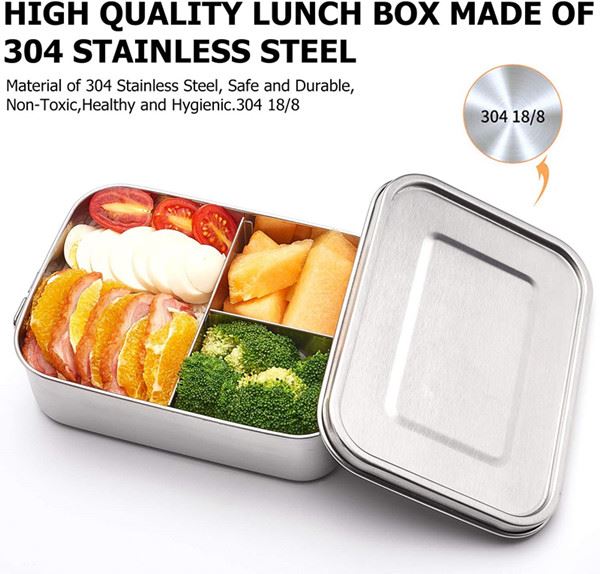 Stainless Steel 2 Compartment Lunch Box manufacturers_ Stainless Steel 2 Compartment Lunch Box manufacturers_