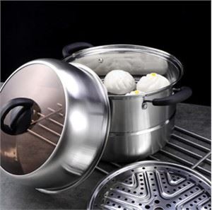 Pot ta 'Steamer ta' 2 Saffi ta 'l-Azzar li ma jsaddadx